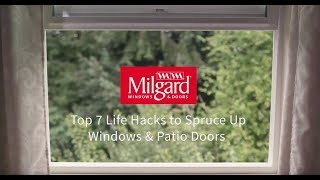 Top 7 Life Hacks for Cleaning Windows and Patio Doors [upl. by Aener]