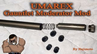 Umarex Gauntlet Quieting the Bark Silencer [upl. by Eicnahc]