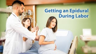 Getting an Epidural During Labor [upl. by Ahseyi]