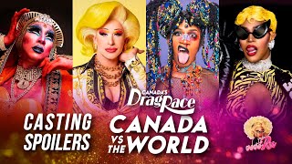 SPOILERS Canada vs The World season 2  Casting rumores Rupauls Drag Race [upl. by Normak]