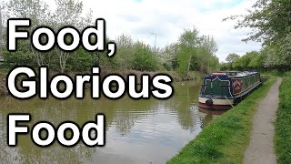 172 Narrowboat cruise to the supermarket Coventry amp Ashby canals [upl. by Kilam918]