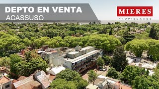 Mieres Propiedades  Departamento en Venta Acassuso [upl. by Nirrat833]