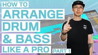 How to Arrange Drum and Bass Music  Minimal DNB Ableton Tutorial Part 1 [upl. by Euqinemod]