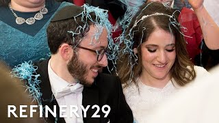 The Deep Meaning Behind An Orthodox Jewish Wedding  World Wide Wed  Refinery29 [upl. by Outhe21]