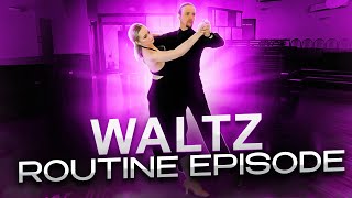 Waltz Routine  Wing Telemark Promenade Ronde  Ballroom Mastery TV [upl. by Karena]