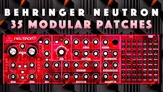 Behringer Neutron 35 Advanced Modular PatchesPresets Demo [upl. by Lalaj]