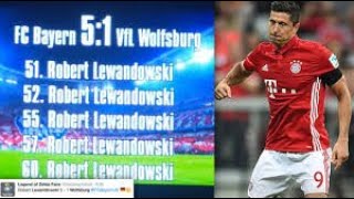 Lewandowski 5 goli w 9 minut Pl komentarz  Michał XX [upl. by Aleafar]