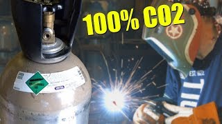 🔥 MIG Welding with 100 CO2 [upl. by Cher]