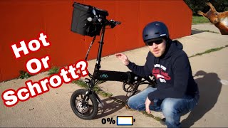 Fiido D1 Ebike Klapprad im Test Review China Gadget Electric Bike E Pedelec Faltrad Test [upl. by Adnoek]