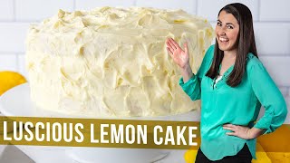 How to Make Luscious Lemon Cake [upl. by Oigroig942]