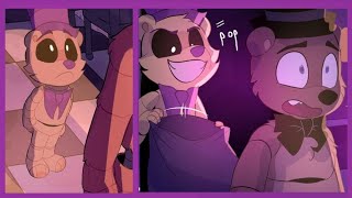 Ask Springtrap and Deliah Creator  Ask Goldie Anything Part 5【 FNAF Comic Dub 】 [upl. by Naivaj]