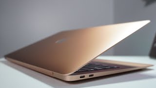 Gold M1 MacBook Air Unboxing amp Review [upl. by Saleem]