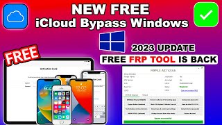 FRP iCloud Bypass Windows Tool BACK ✅Untethered iCloud Bypass Windows iPhoneiPad iOS 12571481 [upl. by Akiram991]