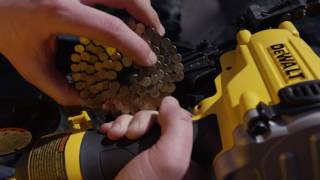 DEWALT DW45RN Pneumatic Roofing Nailer [upl. by Lainey]