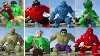 The Incredible Hulk in LEGO Hulk vs Army [upl. by Pickens]