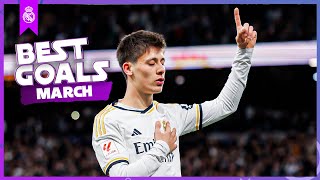 REAL MADRID  BEST GOALS MARCH 2024 [upl. by Ephrem302]