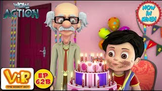 Vir The Robot Boy  Vir ka Birthday  As Seen On HungamaTV  WowKidz Action [upl. by Ten]