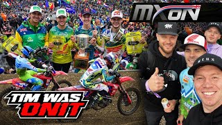 MXON 2024 Matterley Basin  Tim Gajser VS Jett Lawrence [upl. by Sorel871]