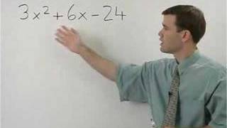 Factoring Completely  MathHelpcom  Algebra Help [upl. by Sabah]