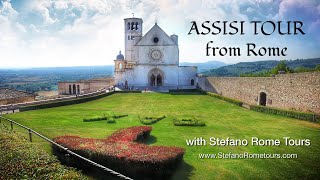 ASSISI  Private Tour with Stefano Rome Tours [upl. by Novej]