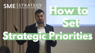 How to Set Strategic Priorities in Your Plan [upl. by Gans]