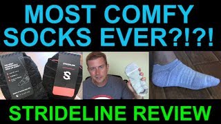 Best Socks Ever  Strideline Review  The Most Comfortable Sock on Earth Men Women [upl. by Airotcivairam]