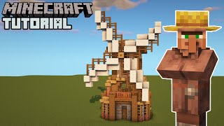 Minecraft  Farmers House Tutorial Villager Houses [upl. by Ameluz]