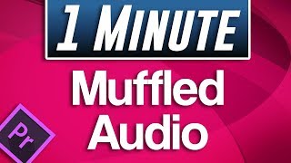 Premiere Pro  How to Make Audio Sound Distant and Muffled [upl. by Alrahs]