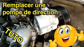 COMMENT REMPLACER UNE POMPE DE DIRECTION ASSISTÉE [upl. by Sugar254]