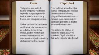 La Palabra de Dios Oseas Biblia hablada RV 1960 [upl. by Enomis308]