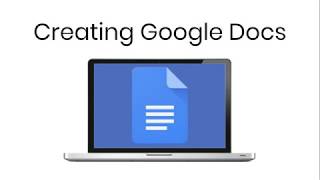 Creating Google Docs [upl. by Nhojleahcim]