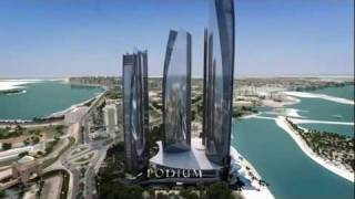 Etihad Towers Abu Dhabi UAE  Unravel Travel TV Property [upl. by Leatrice]