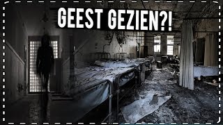 GEEST GEZIEN in VERLATEN HORROR ZIEKENHUIS paranormale activiteiten [upl. by Scharaga]