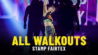 Stamp Fairtex’s Most EPIC Walkouts [upl. by Eelasor]