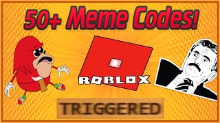 50 Roblox Meme CodesIDs 2020 [upl. by Hnil]