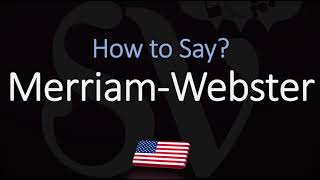 How to Pronounce Merriam Webster CORRECTLY [upl. by Battat]