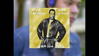 Luther Vandross  Never Too Much NEVER DULL REMIX [upl. by Aitam]