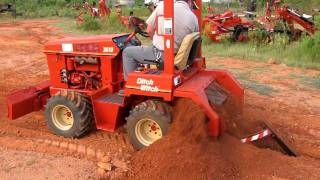 Ditch Witch 3610 Trencher [upl. by Eartnoed]