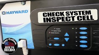 Howto Inspect Salt Cell  Hayward Aqua Plus [upl. by Notserp]