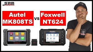 ✅AUTEL MK808TS vs FOXWELL NT624 🔥 [upl. by Hampton778]