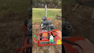 How To Use Ditch Witch Trencher [upl. by Khano]