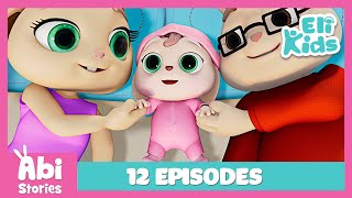 Abi Stories  One Hour  12 FULL Episodes  Eli Kids Educational Cartoon [upl. by Amarillas147]