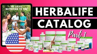 Herbalife Product Catalogue  US Part 1 [upl. by Niboc547]