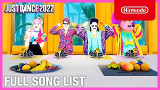 Just Dance 2022  Full Song List Trailer  Nintendo Switch [upl. by Floeter]