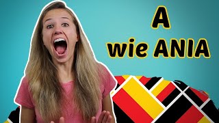 GERMAN PRONUNCIATION 1 The German Alphabet 🔠🔠🔠 [upl. by Aiello]