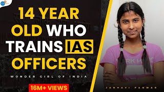 How This Wonder Girl Of India Teaches IAS Officers  Janhavi Panwar  Josh Talks [upl. by Demakis]