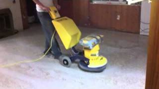 Refinishing and Polishing a 1950s Terrazzo Floor [upl. by Amias]