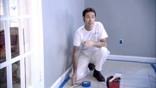 Painting the Baseboards  Benjamin Moore [upl. by Efrem]