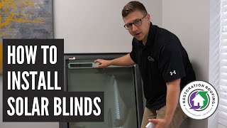 How to Install Solar Powered Skylight Blinds [upl. by Lora]