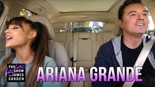 Ariana Grande amp Seth MacFarlane Carpool Karaoke [upl. by Yna]